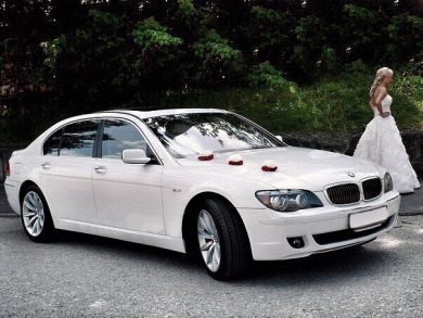 Аренда BMW 7-я серия E65/66 Белый цвет с водителем